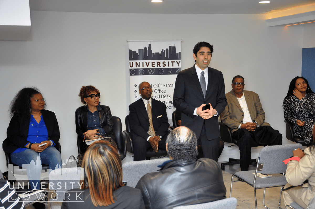 MLK Event at University CoWork Chicago Office